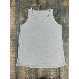 Girls Youth XL Under Armour Charged Cotton Tank True Gray Heather!